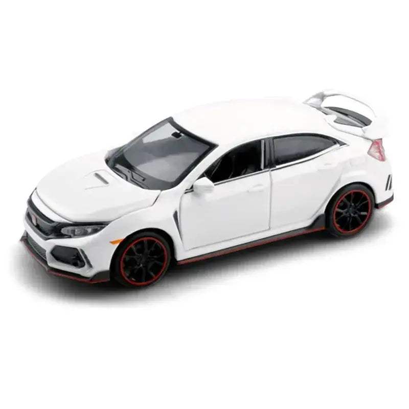 Honda Civic Type R Diecast Model Car With Sound And Light For Collectors - ToylandEU