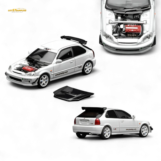 Honda Civic Type R EK9 Diecast 1 64 Racing Livery - ToylandEU
