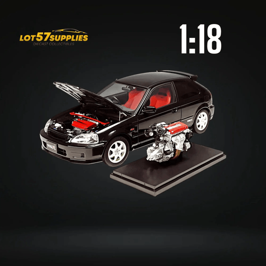  Honda Civic Type R EK9 Diecast Fully Openable Model -  ToylandEU™