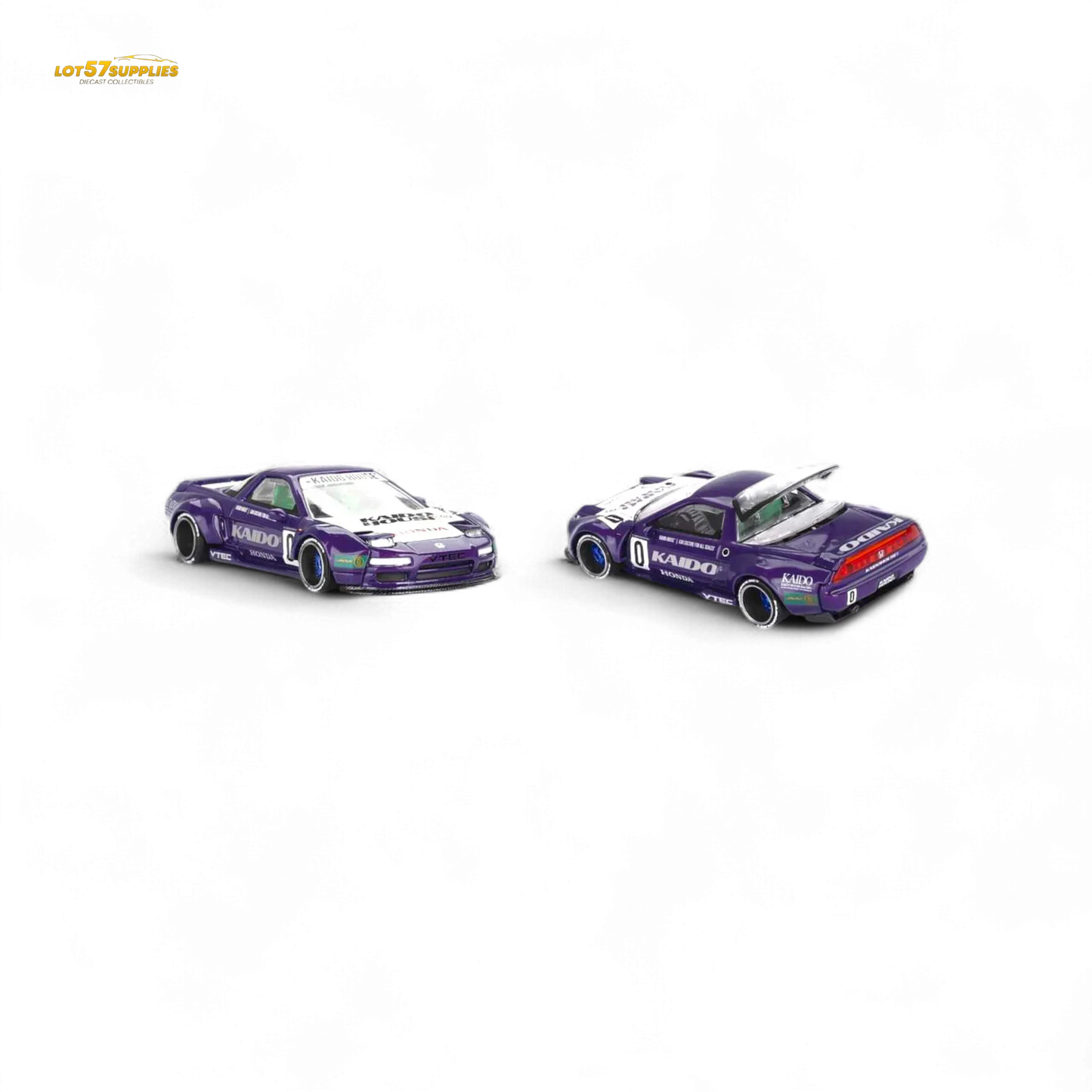 Honda NSX Kaido Racing Diecast Collectible Purple Edition - ToylandEU