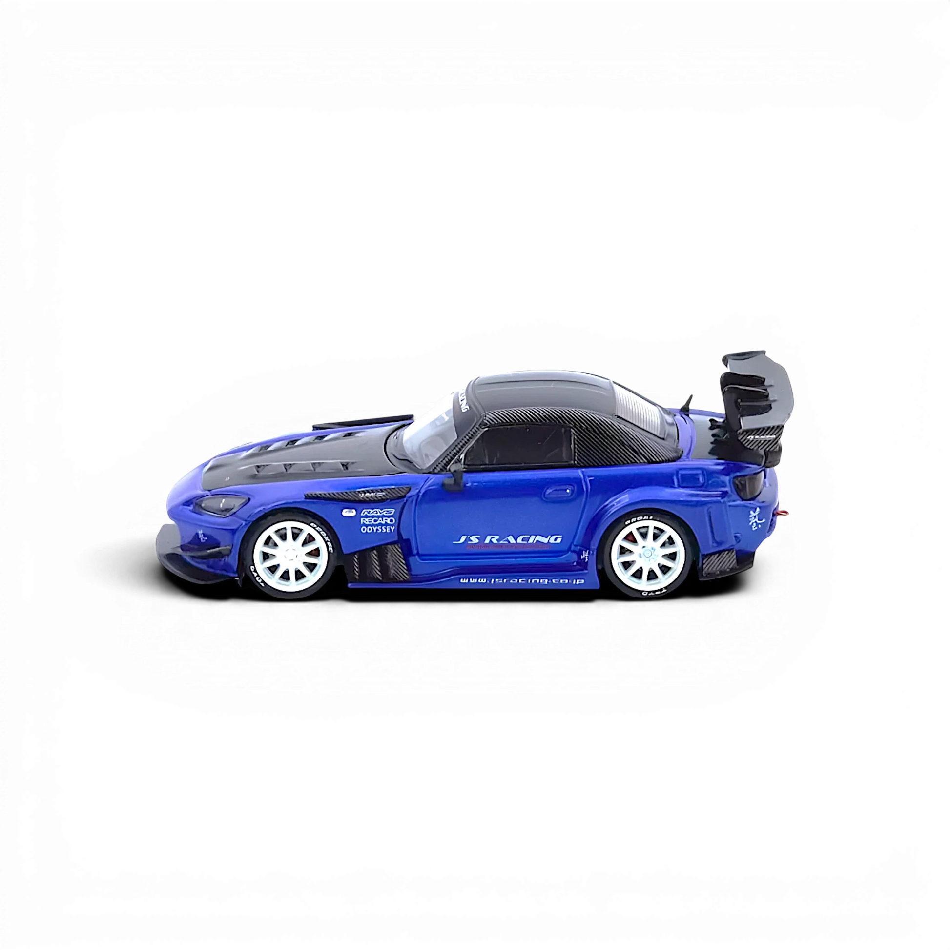  Honda S2000 Diecast 1 64 JS Racing Blue Limited Edition 