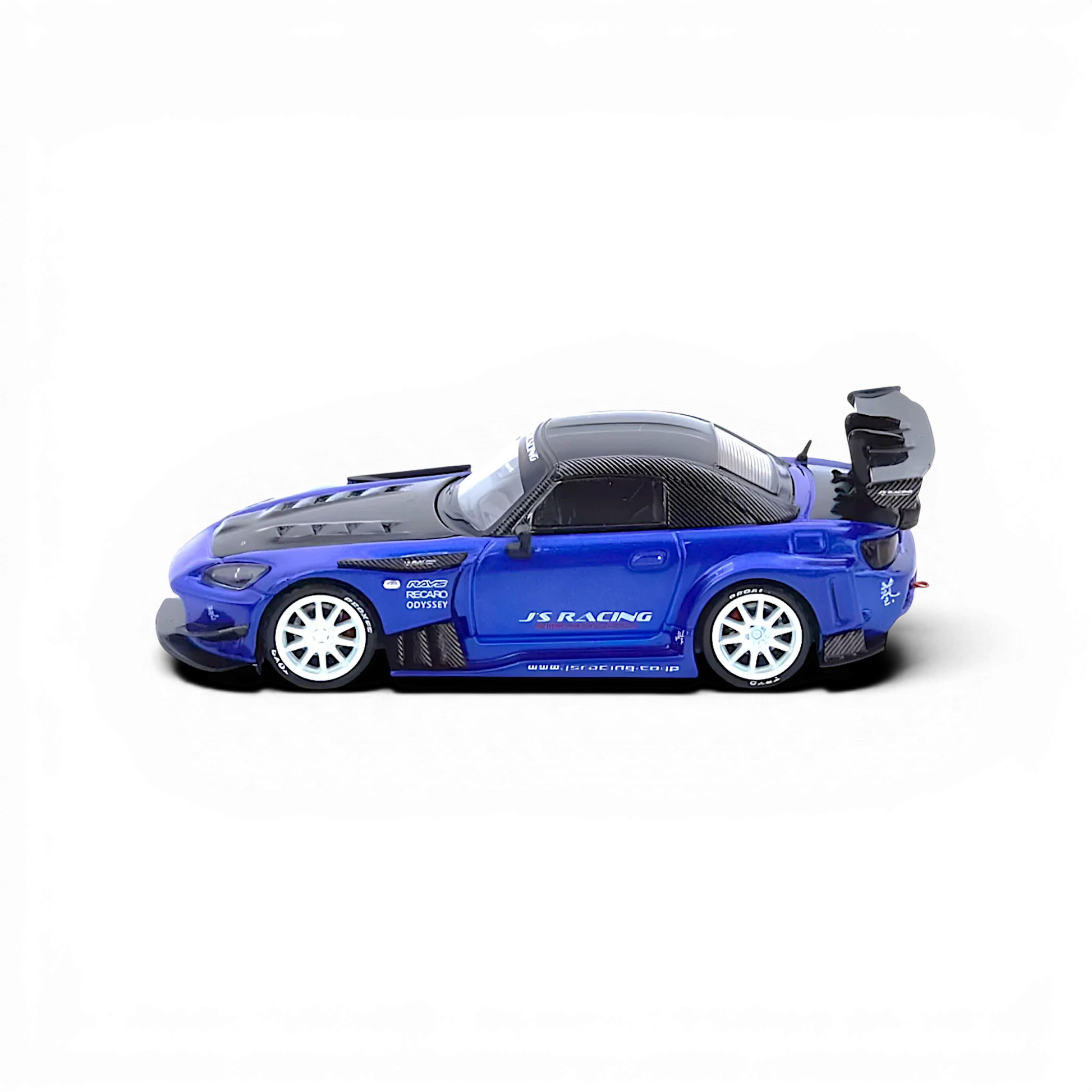  Honda S2000 Diecast 1 64 JS Racing Blue Limited Edition 