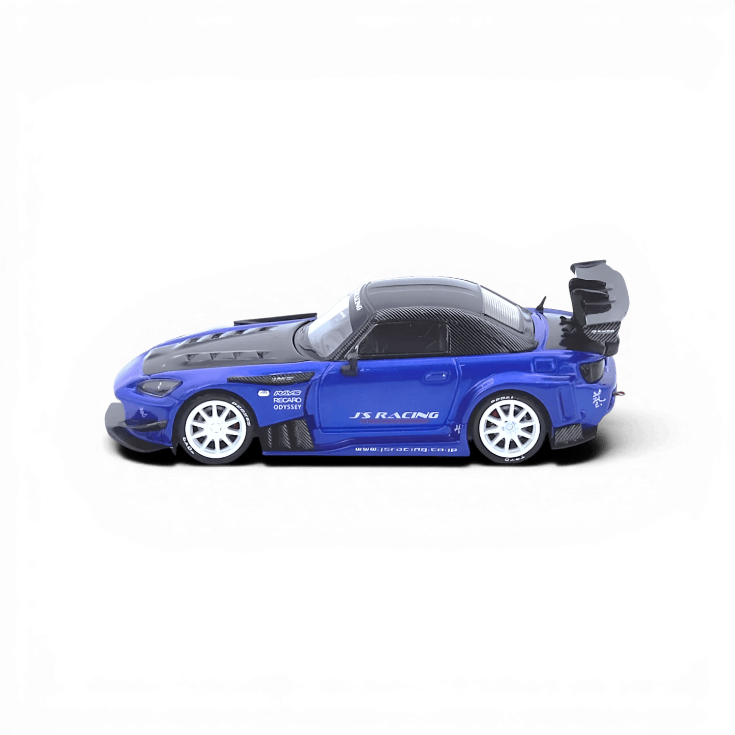 Honda S2000 Diecast 1 64 JS Racing Blue Limited Edition