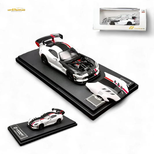  Hone Model Dodge Viper ACR White 1:64 -  ToylandEU™