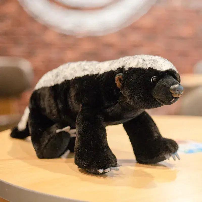  Honey Badger Plush Toy Realistic Gift For Kids Deluxe -  ToylandEU™