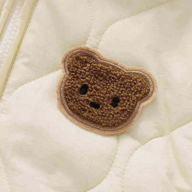 Hooded Fleece Baby Rompers Unisex For Newborns Warm - ToylandEU