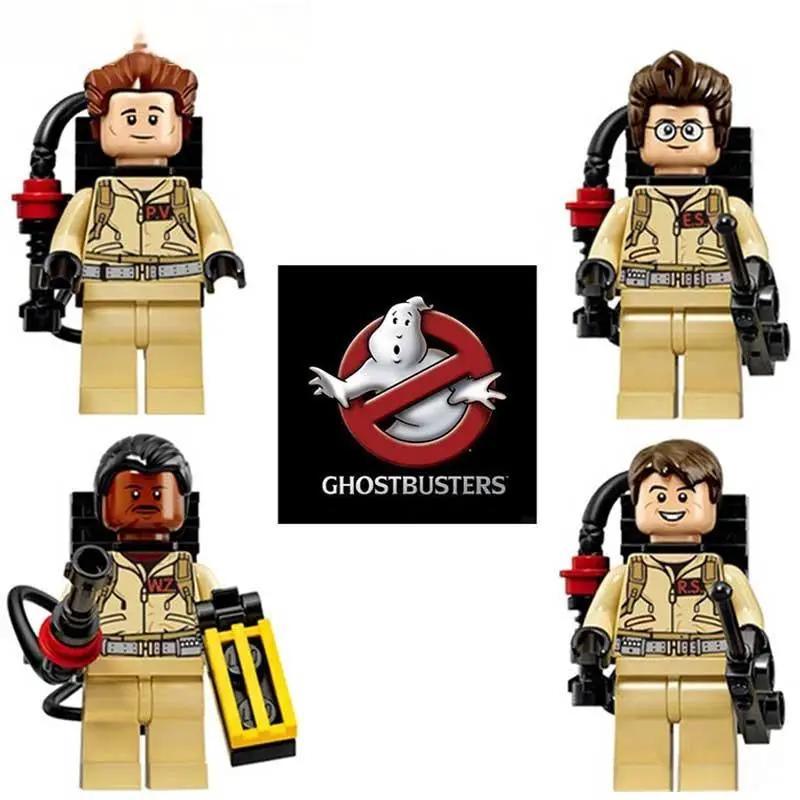  Ghostbusters set of 4 Lego Minifigures custom toys -  ToylandEU™