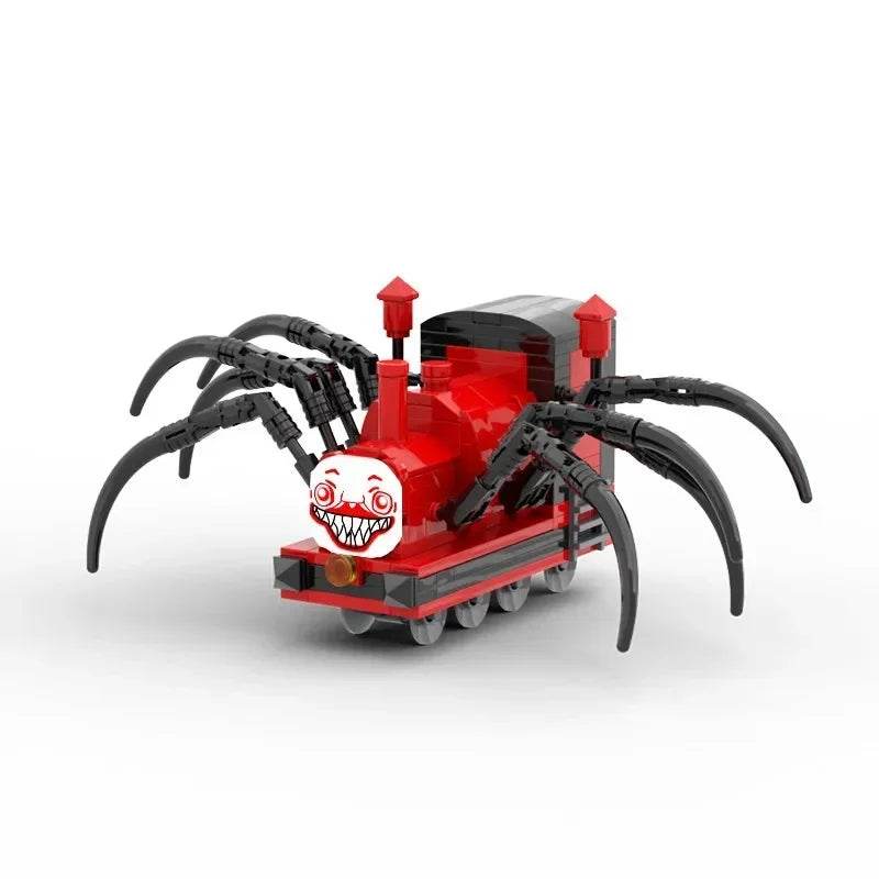 Horror Demonic Spider Train Building Blocks MOC Choo-Choo Charles Model Puzzle Toy Birthday Gift - ToylandEU
