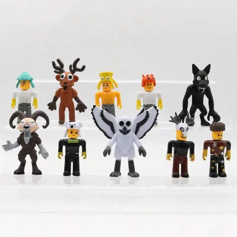 Horror Game Character Figurines Set Of 10 PVC Collectibles - ToylandEU