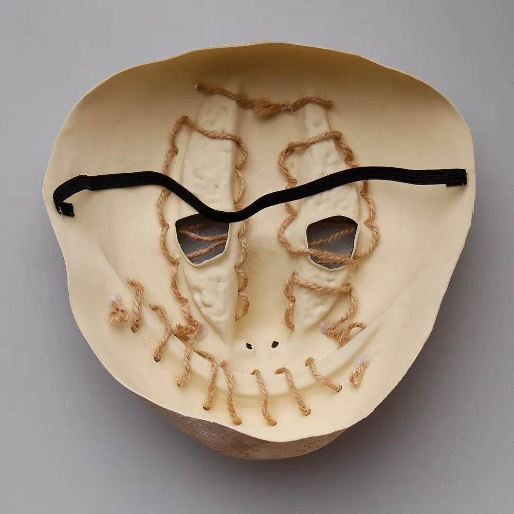 Horror Mask Joker Skull Half Face Latex For Adult Cosplay - ToylandEU