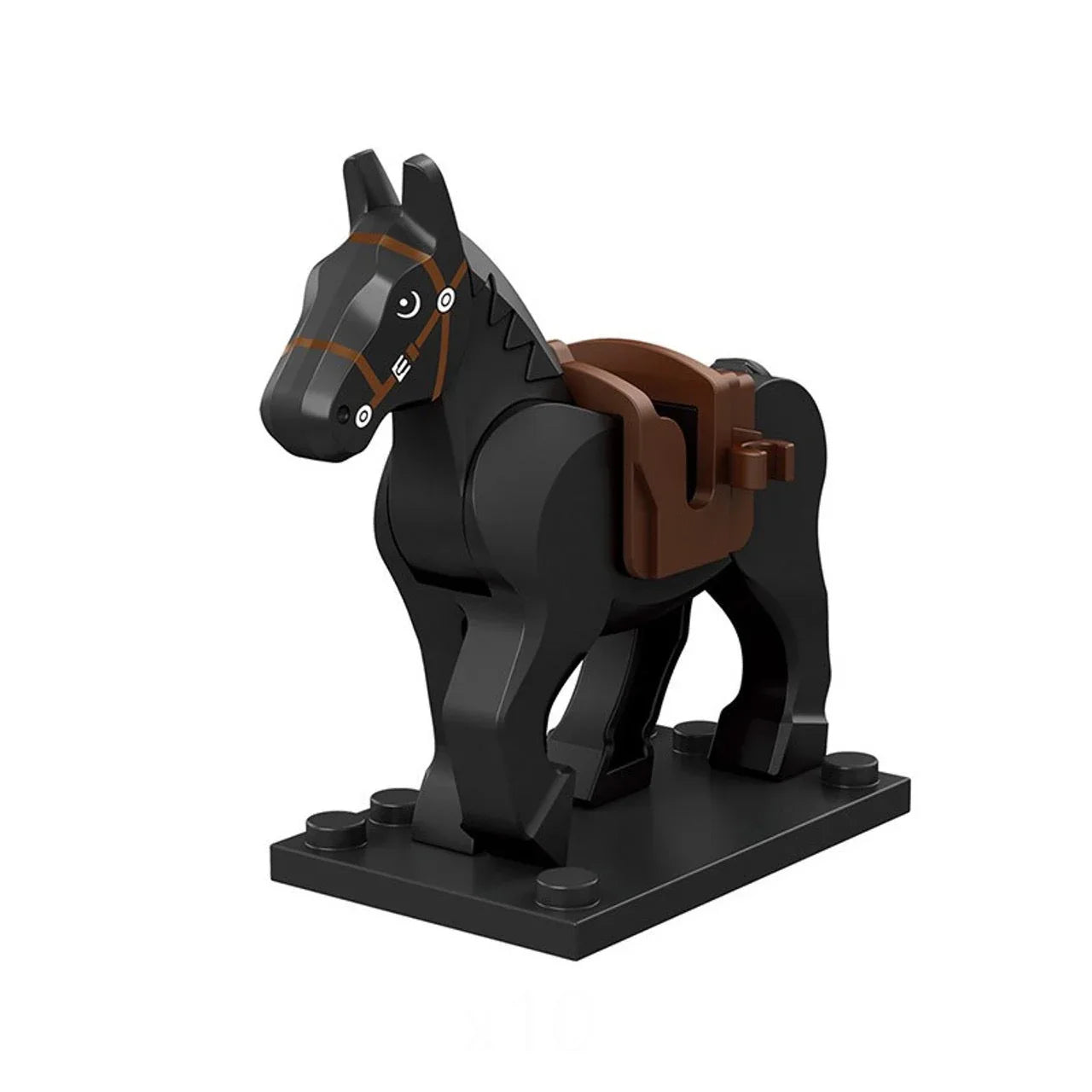 Black Horse Figure ABS Plastic Collectors Display Figure Custom Made For Display - ToylandEU