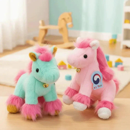  Horse Plush Toy 20cm Premium Pony Stuffed Animal -  ToylandEU™