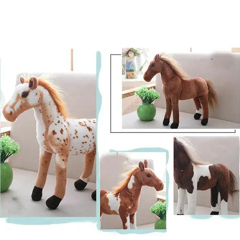  Horse Plush Toy Cushion Pillow For Kids Large Size -  ToylandEU™