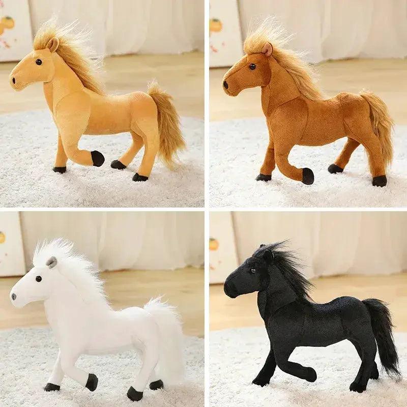  Horse Plush Toy Realistic CE Certified For Home Decor -  ToylandEU™