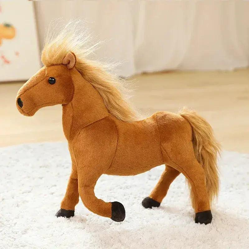  Horse Plush Toy Realistic CE Certified For Home Decor -  ToylandEU™