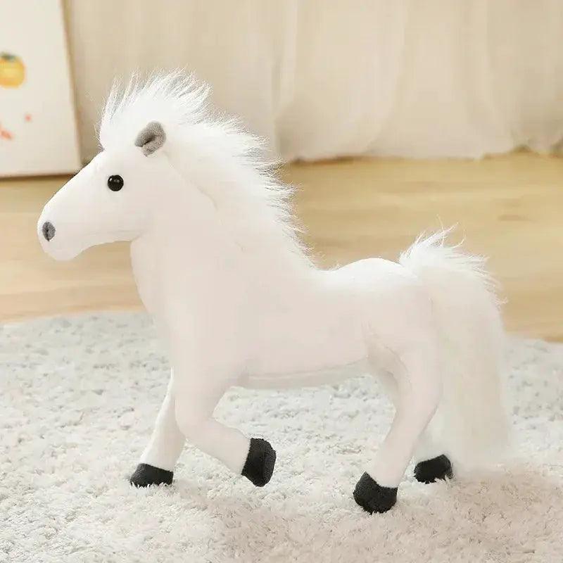  Horse Plush Toy Realistic CE Certified For Home Decor -  ToylandEU™