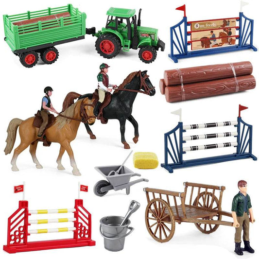 Horse Racing Simulation Models - Realistic Farm Action Set - ToylandEU