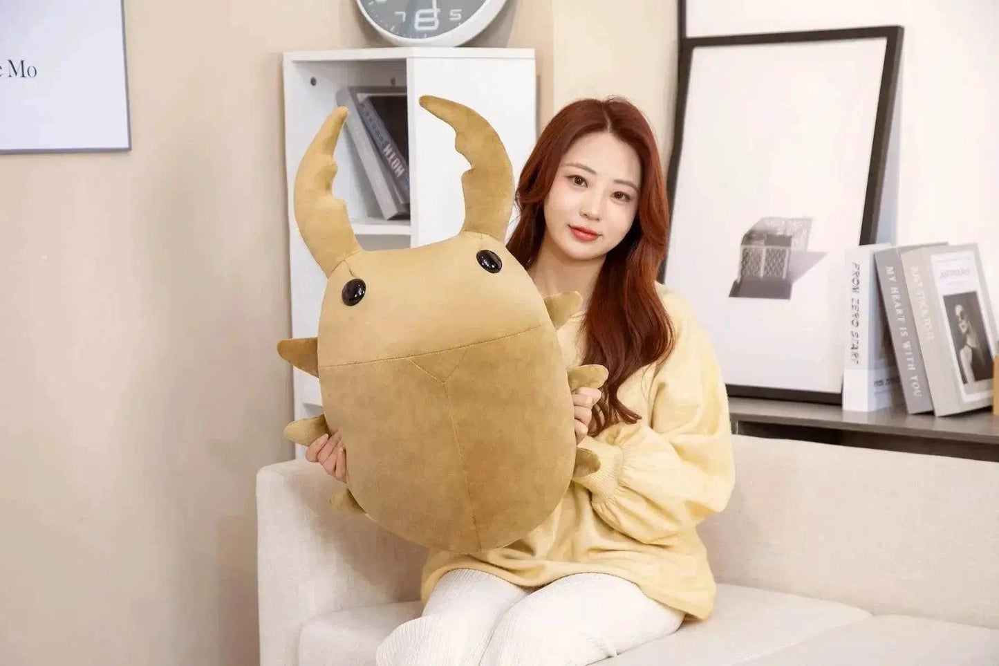  Hot 1pc 50cm 60cm Creative Simulation Insect Plush Toy Kawaii Beetle Pillow Kids Boys Birthday Gift -  ToylandEU™