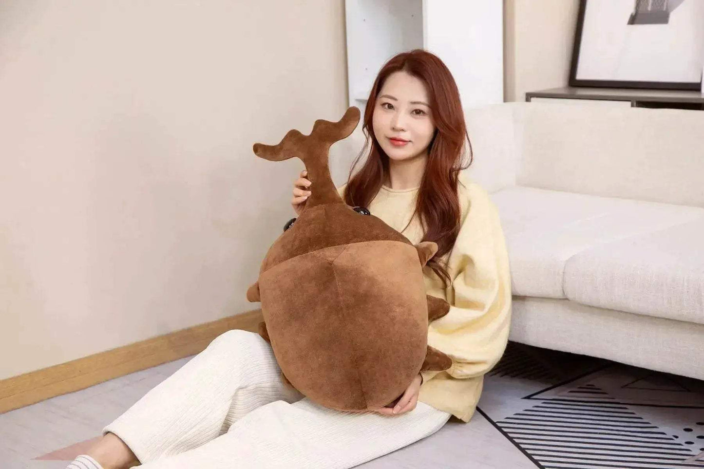 Hot 1pc 50cm 60cm Creative Simulation Insect Plush Toy Kawaii Beetle Pillow Kids Boys Birthday Gift - ToylandEU