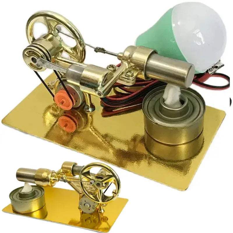 Hot Air Stirling Engine Science Kit For Educational Experiments - ToylandEU