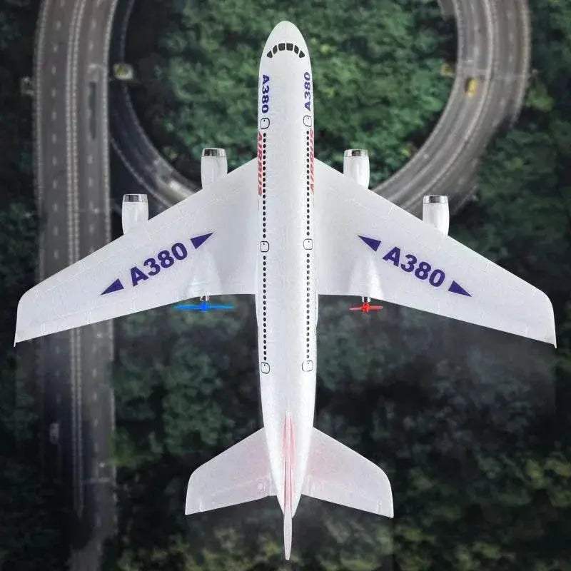 Hot Gyro Airplane Airbus A380 RC Foam Toys Easy Fly Gift - ToylandEU