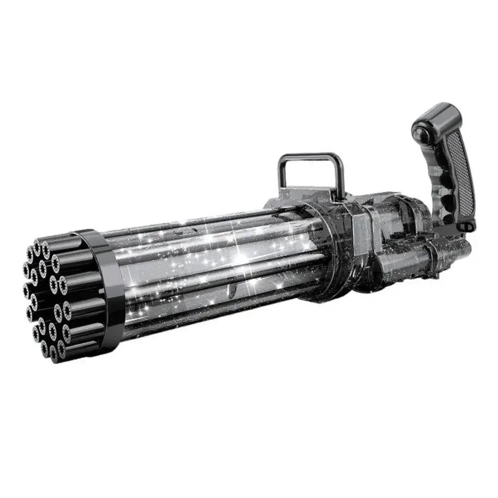 Hot Kids Gatling Bubble Gun 64-Hole Electric Toy - ToylandEU