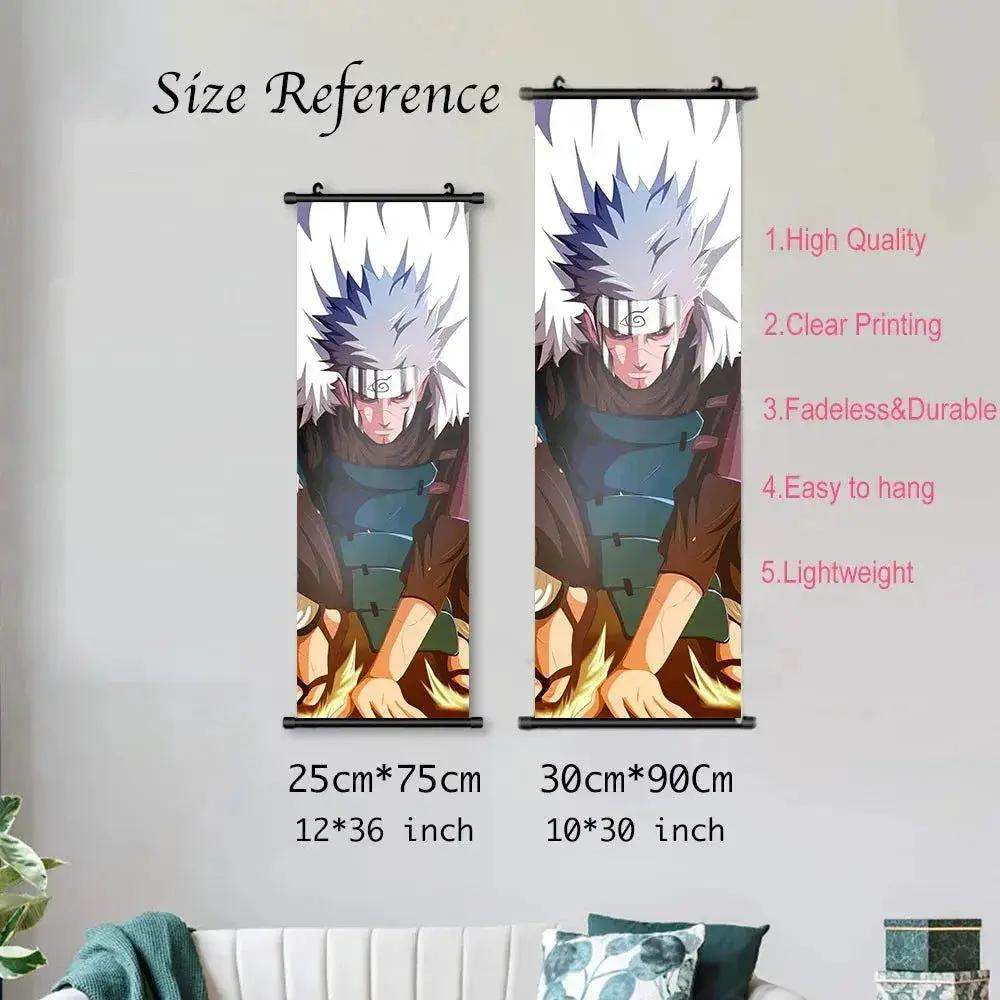Naruto Shippuden Canvas Wall Art Vibrant Colors For Premium Decor - ToylandEU