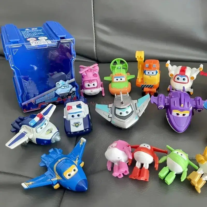 Hot New Super Wings Mini Transforming Plane Action Figure - ToylandEU