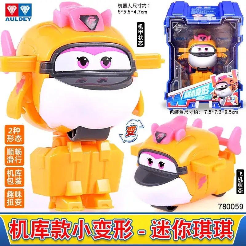 Hot New Super Wings Mini Transforming Plane Action Figure - ToylandEU