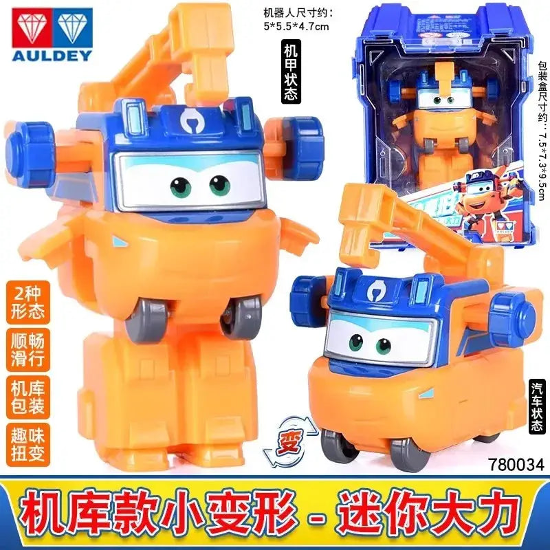 Hot New Super Wings Mini Transforming Plane Action Figure - ToylandEU