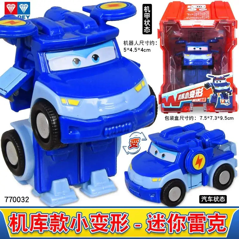 Hot New Super Wings Mini Transforming Plane Action Figure - ToylandEU