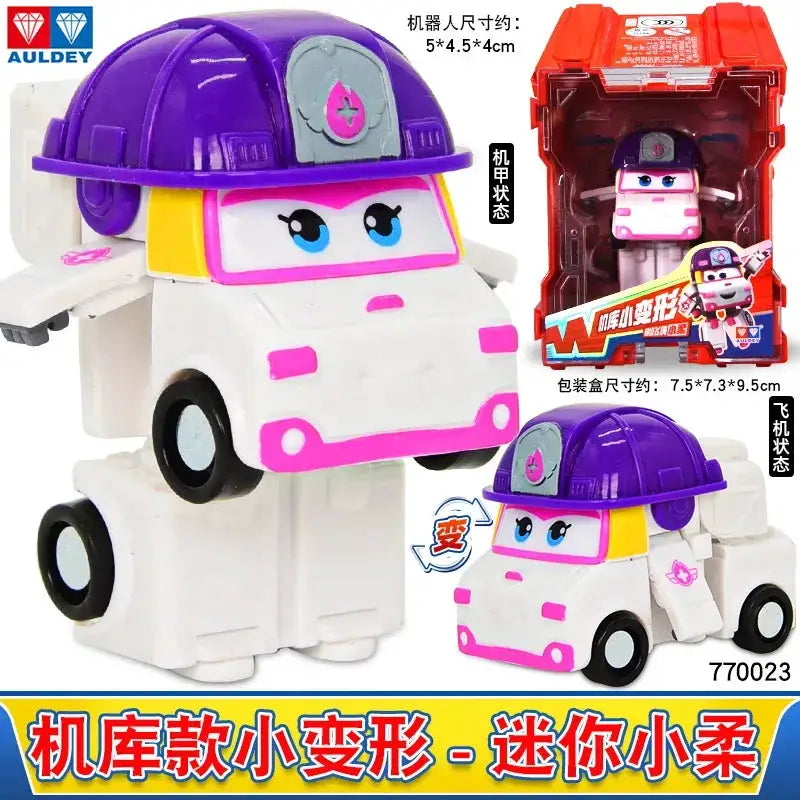 Hot New Super Wings Mini Transforming Plane Action Figure - ToylandEU
