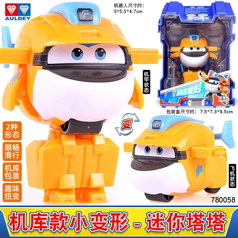 Hot New Super Wings Mini Transforming Plane Action Figure - ToylandEU