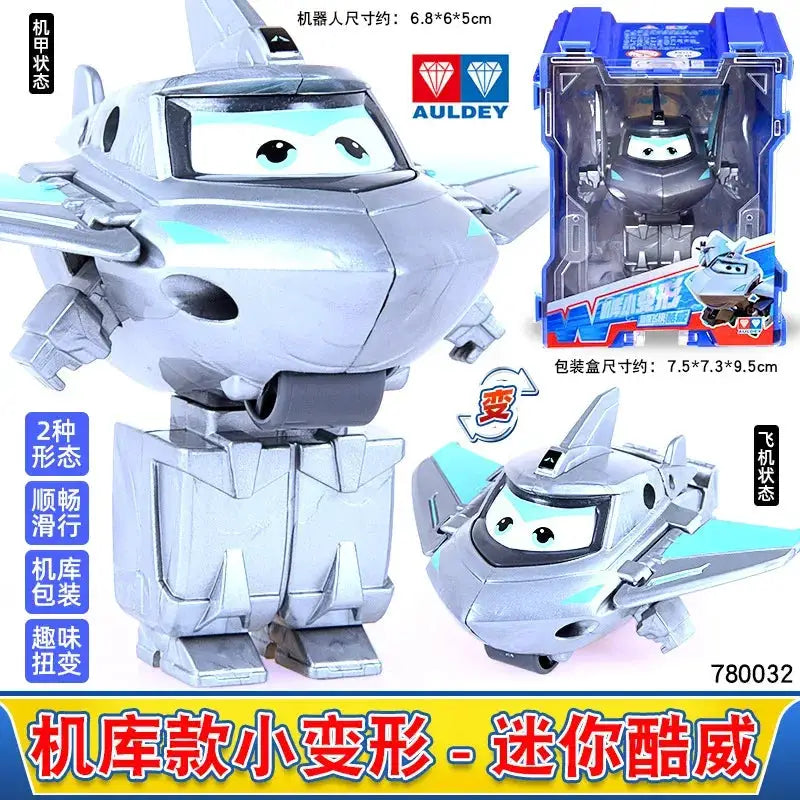 Hot New Super Wings Mini Transforming Plane Action Figure - ToylandEU