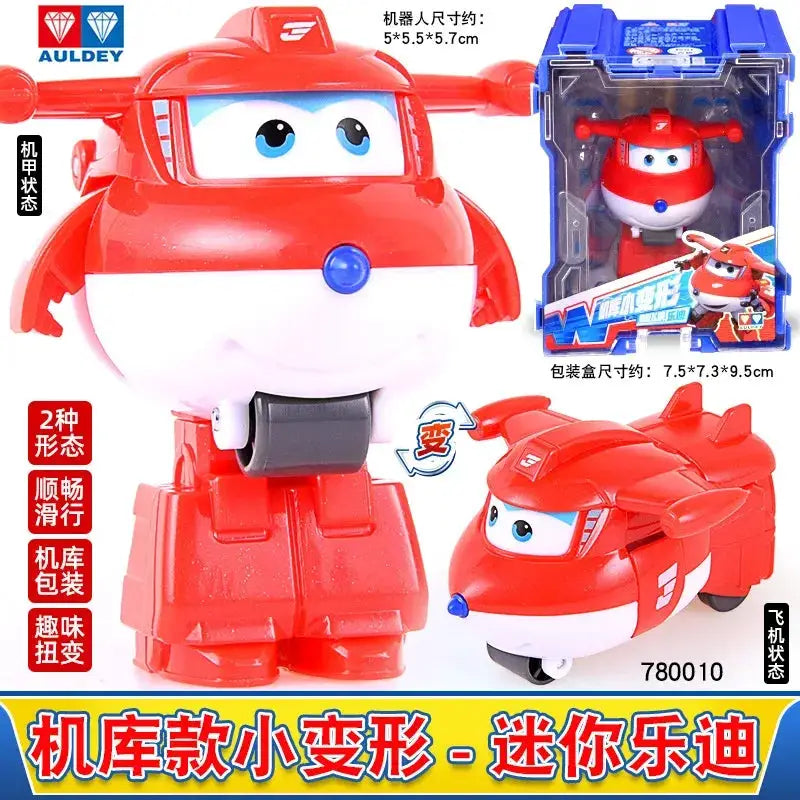 Hot New Super Wings Mini Transforming Plane Action Figure - ToylandEU