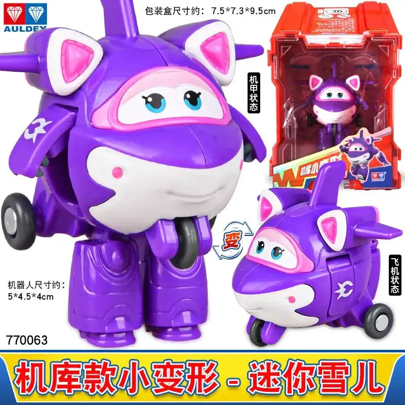 Hot New Super Wings Mini Transforming Plane Action Figure - ToylandEU
