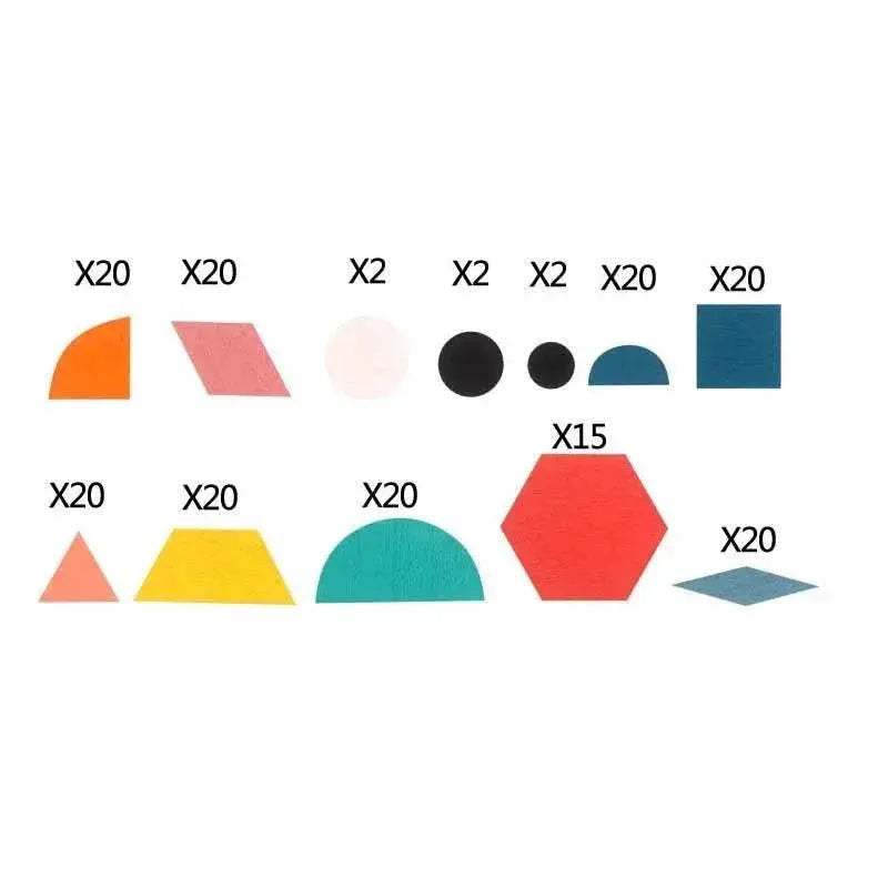  Hot Sale 180Pcs Montessori Kids Wooden Jigsaw Puzzle Set -  ToylandEU™