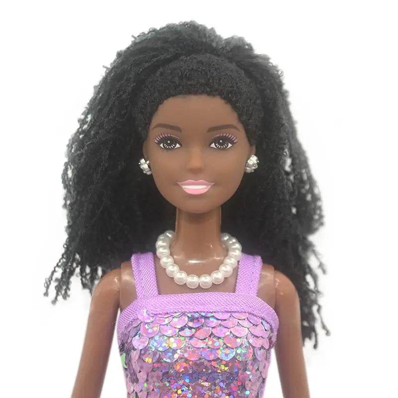 Hot Sale African Black Doll Body Head Clothes Toys Accessories For 30cm Female Toy Girl Pretend Play - ToylandEU