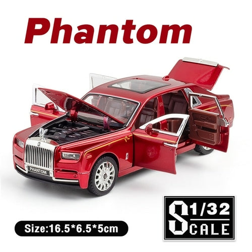 1:32 Scale Rolls-Royce Phantom Diecast Alloy Car with Free Gift ToylandEU.com Toyland EU