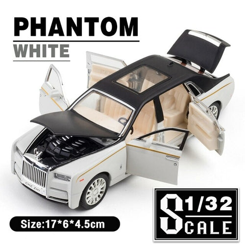 1:32 Scale Rolls-Royce Phantom Diecast Alloy Car with Free Gift ToylandEU.com Toyland EU