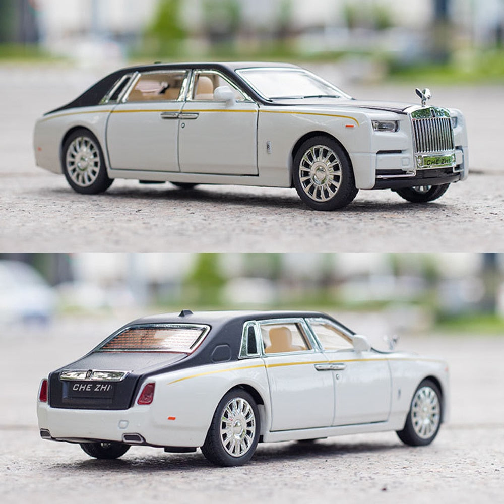 1:32 Scale Rolls-Royce Phantom Diecast Alloy Car with Free Gift - ToylandEU