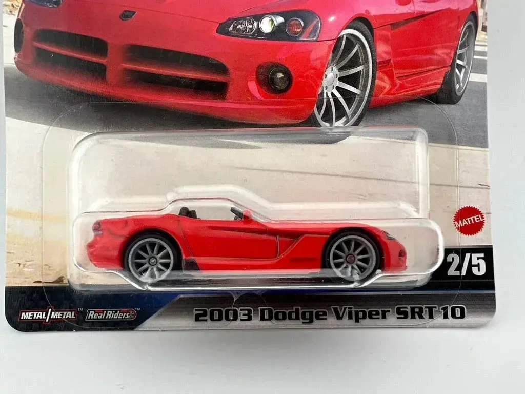 Hot Wheels 2003 Dodge Viper SRT10 Premium Collectible - ToylandEU