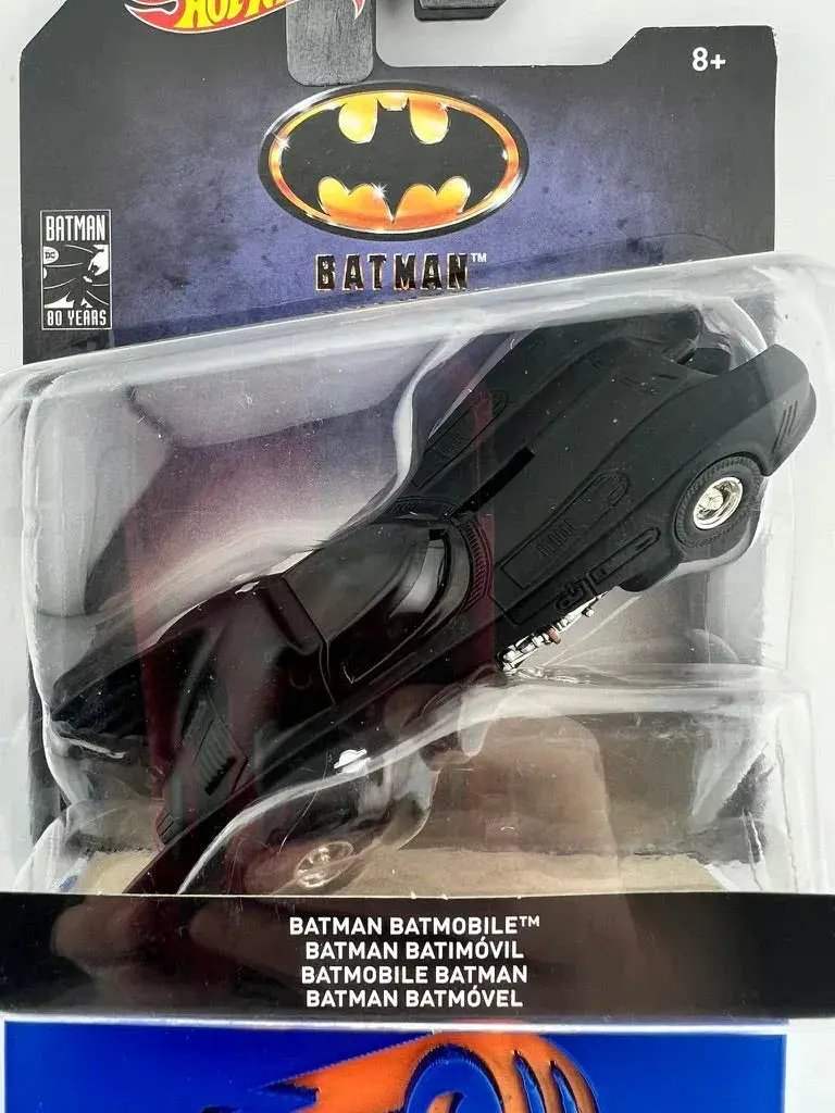 Hot Wheels Batman Batmobile 80 Years Edition Matte Black - ToylandEU