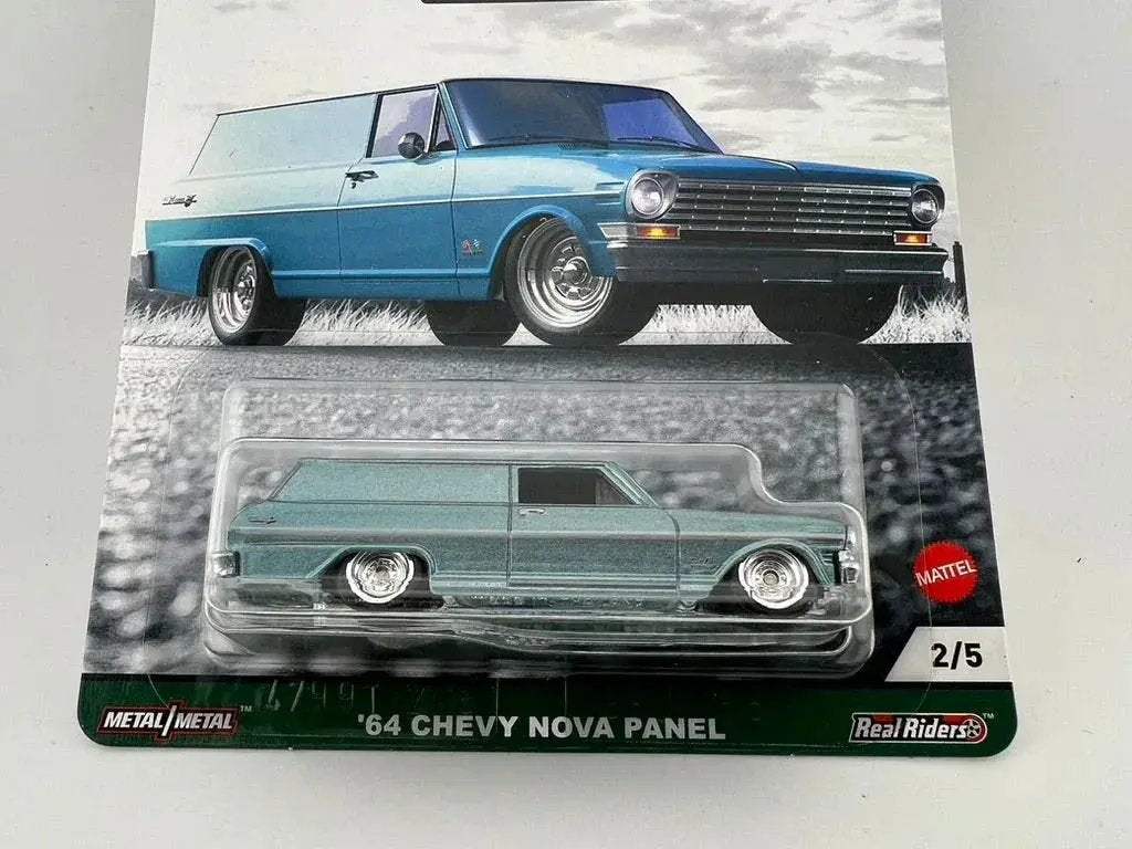 Hot Wheels Car Culture 1964 Chevy Nova Panel Fast Wagons - ToylandEU
