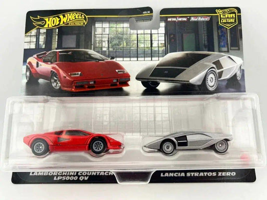  Hot Wheels Car Culture Countach Stratos Zero Two Pack -  ToylandEU™