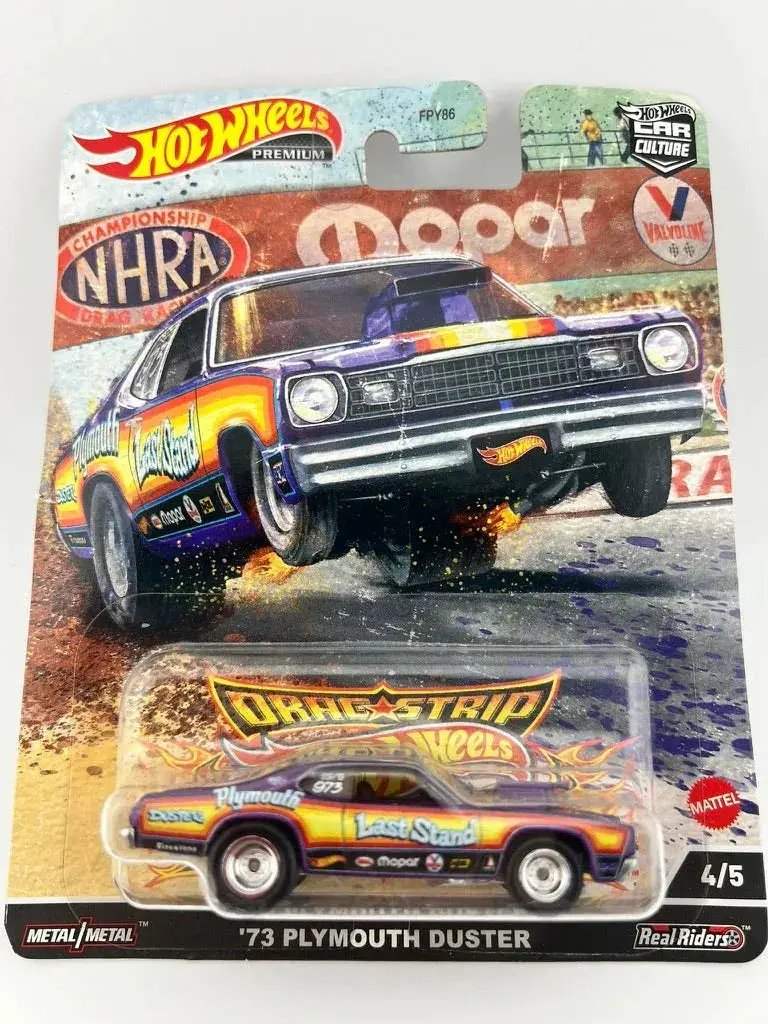 Hot Wheels Car Culture Dragstrip Demons Real Riders FiveCar Set - ToylandEU