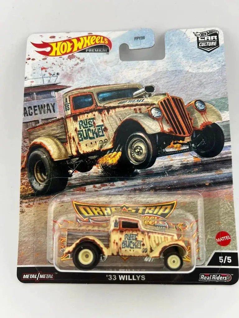  Hot Wheels Car Culture Dragstrip Demons Real Riders Set -  ToylandEU™
