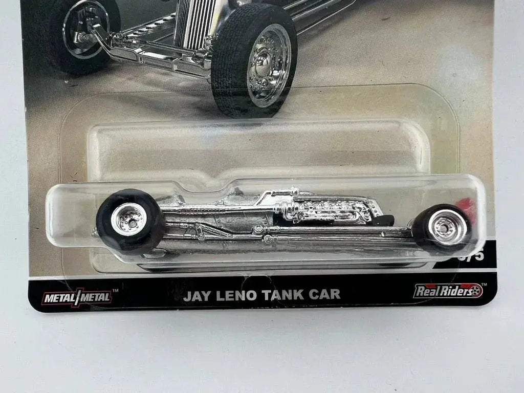 Hot Wheels Car Culture Jay Leno Tank Car Chrome Diecast - ToylandEU