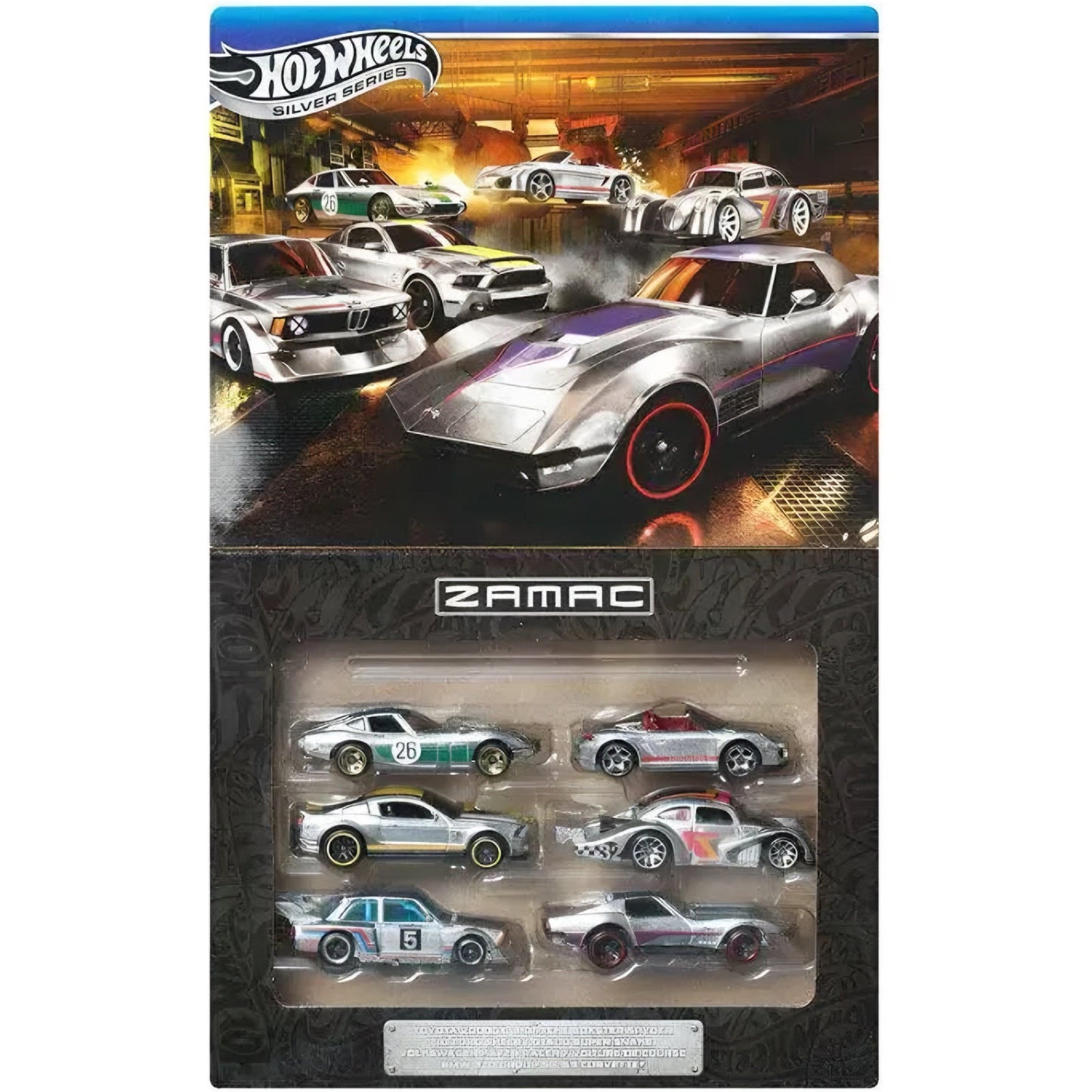  Hot Wheels Euro Style Die Cast Cars Deluxe Multipack 