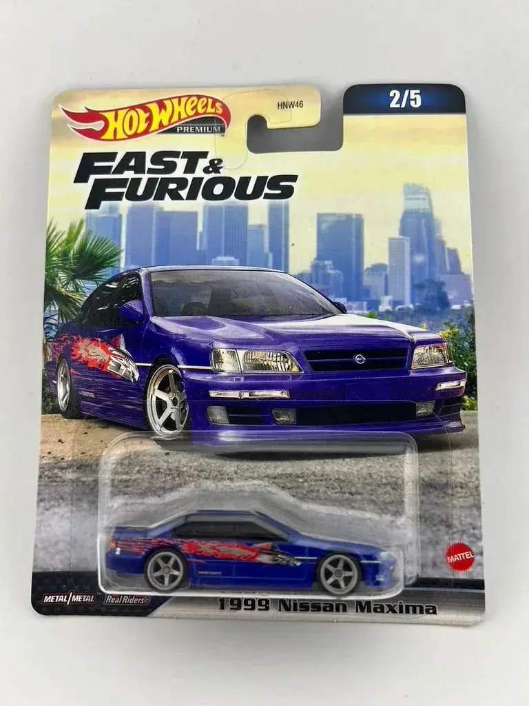 Hot Wheels Fast And Furious Nissan Maxima 1999 Premium Metal - ToylandEU